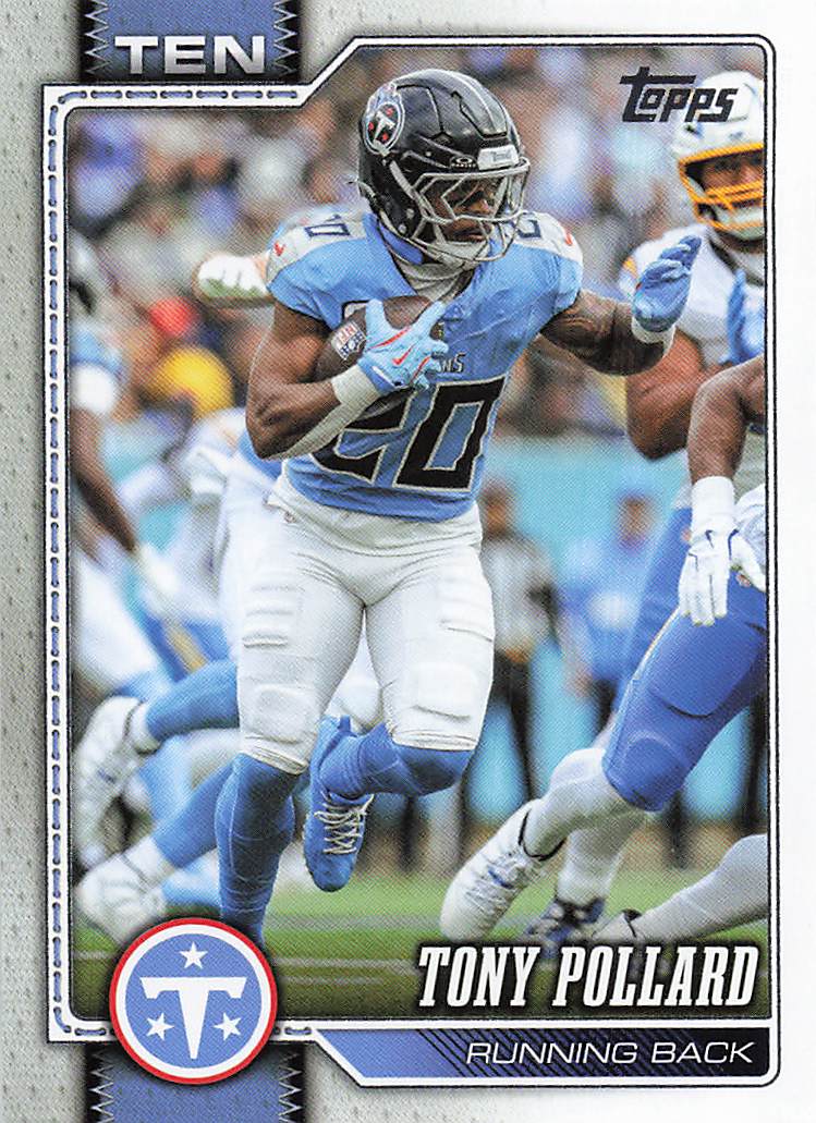 2026 Topps Flagship Football Tony Pollard #193