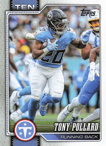 2026 Topps Flagship Football Tony Pollard #193