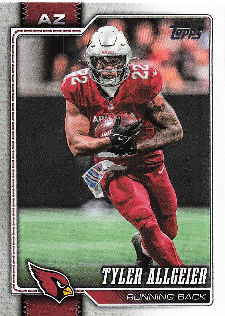 2026 Topps Flagship Football Tyler Allgeier #204