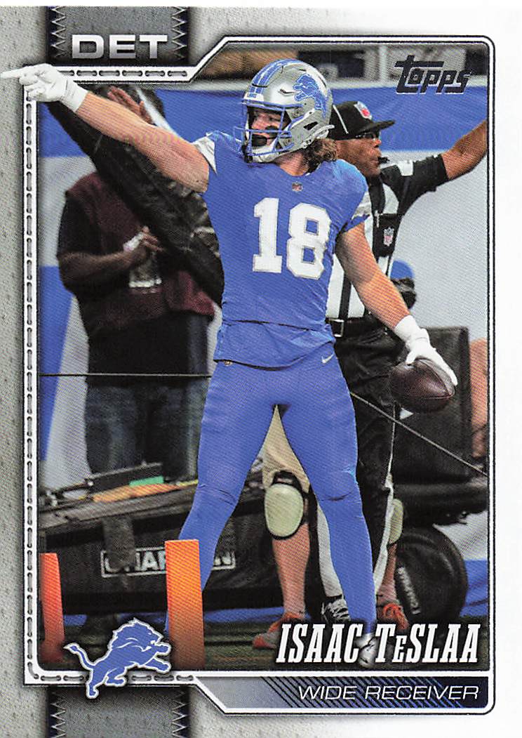 2026 Topps Flagship Football Isaac TeSlaa #64