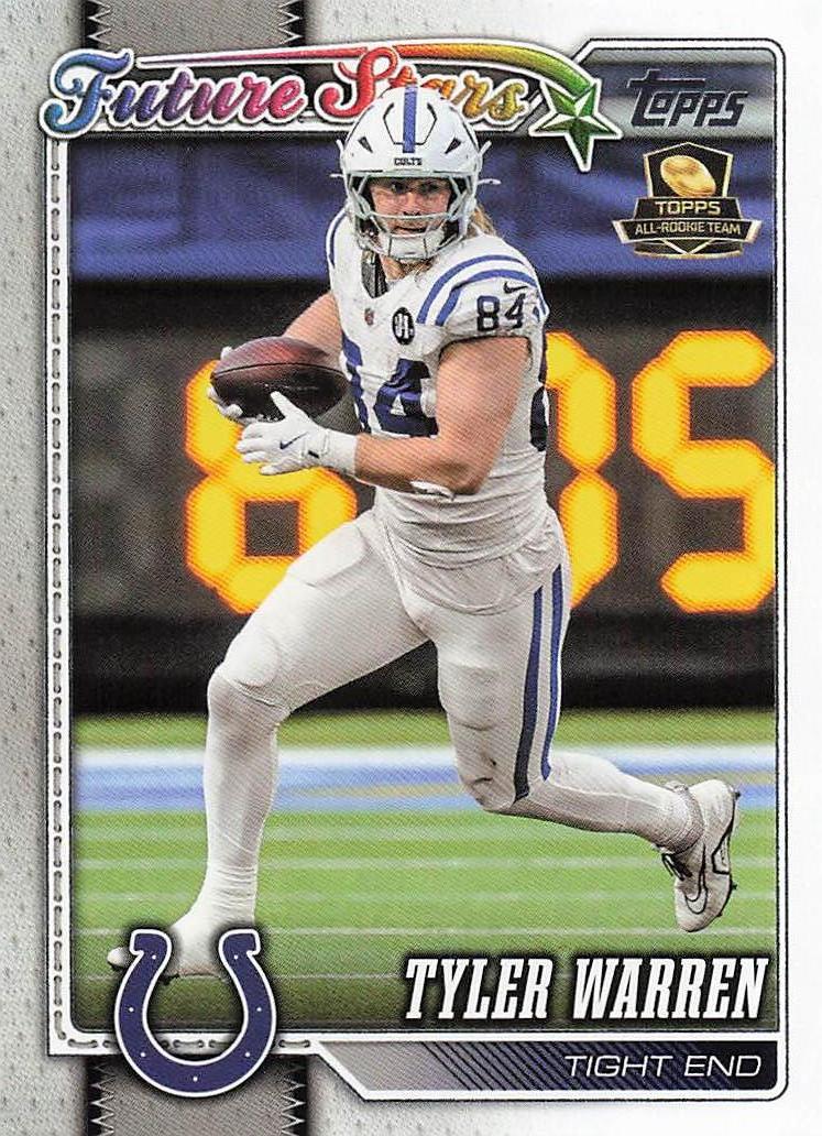2026 Topps Flagship Football Tyler Warren #265