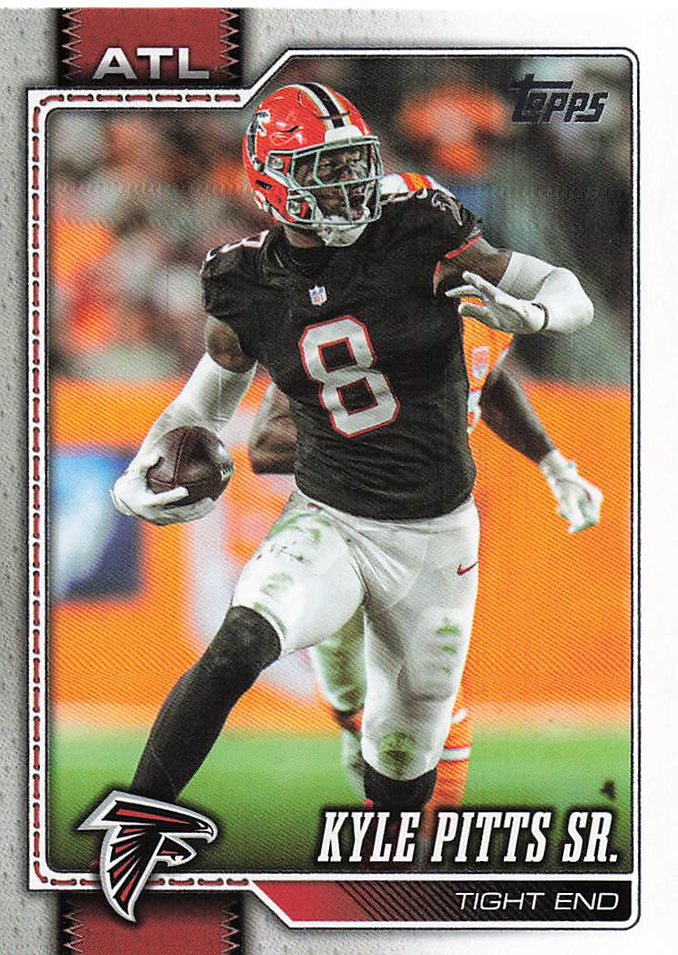 2026 Topps Flagship Football Kyle Pitts Sr. #10