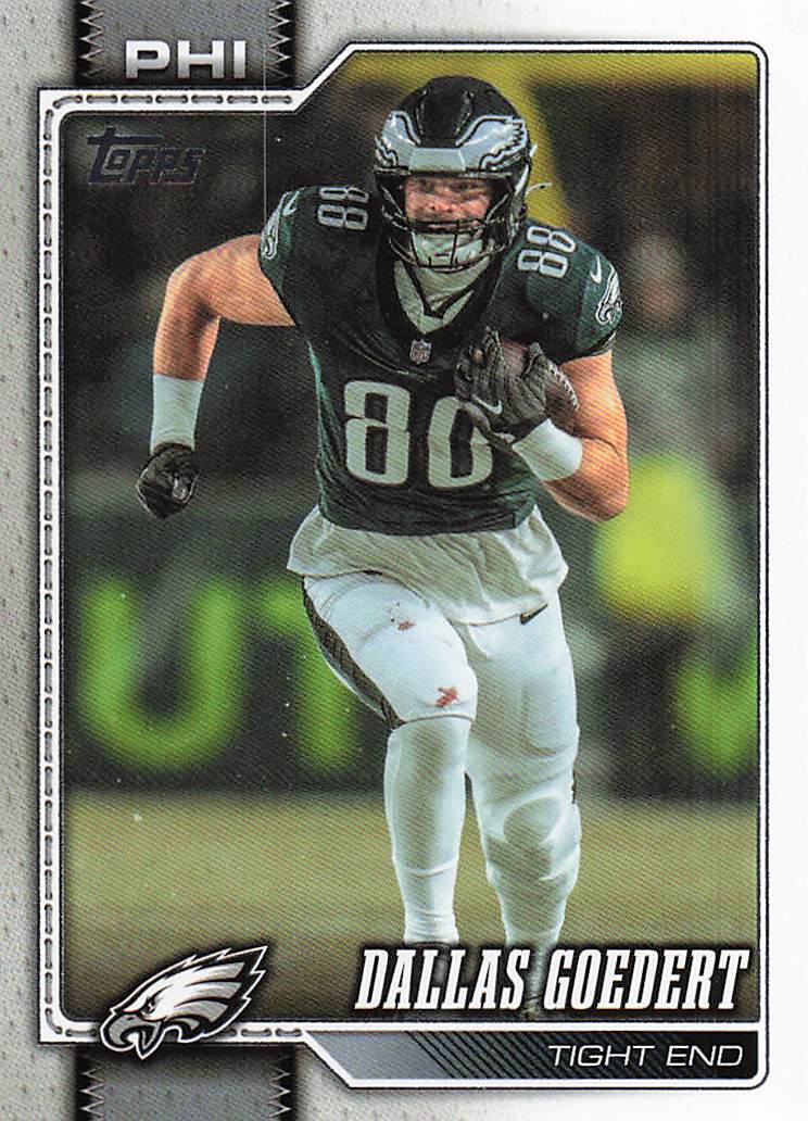 2026 Topps Flagship Football Dallas Goedert #170