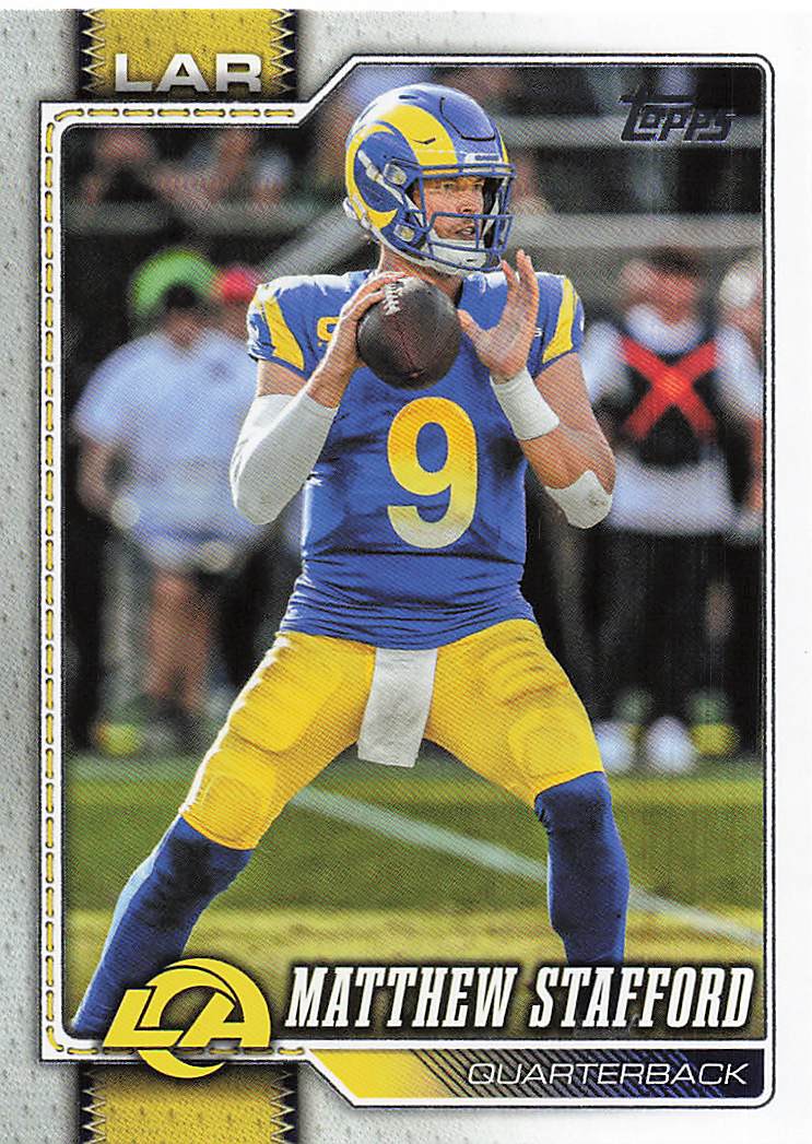 2026 Topps Flagship Football Matthew Stafford #115