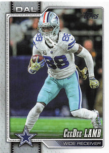 2026 Topps Flagship Football CeeDee Lamb #54