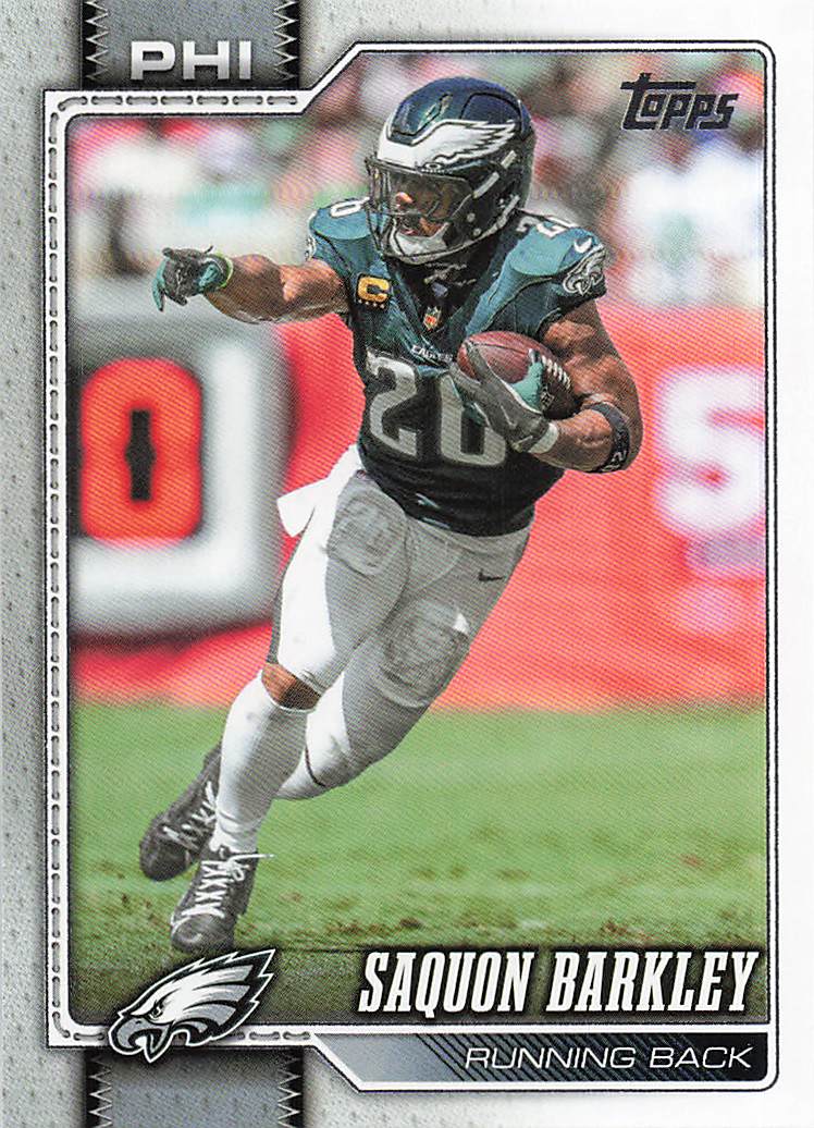 2026 Topps Flagship Football Saquon Barkley #164
