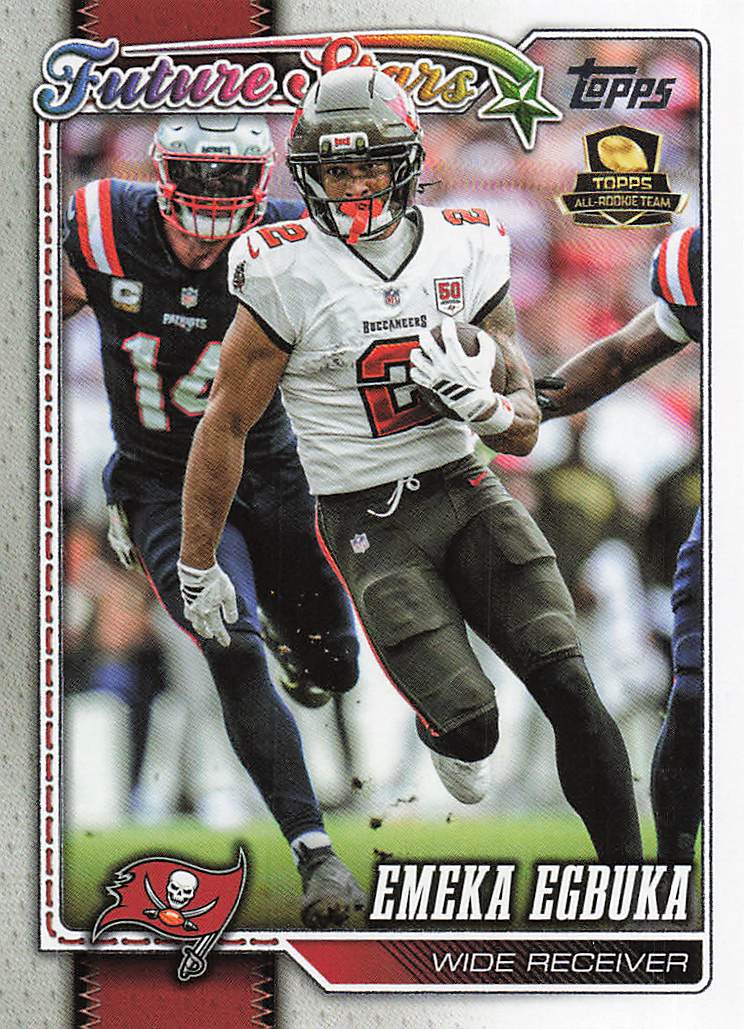 2026 Topps Flagship Football Emeka Egbuka #261