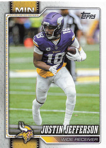 2026 Topps Flagship Football Justin Jefferson #131