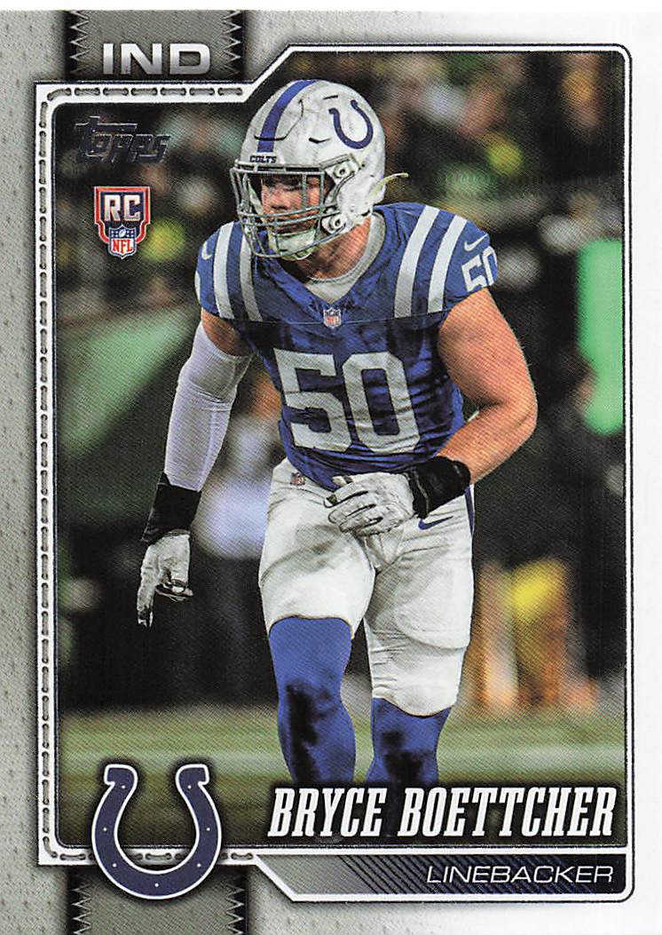 2026 Topps Flagship Football Bryce Boettcher #371 RC
