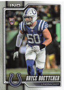 2026 Topps Flagship Football Bryce Boettcher #371 RC