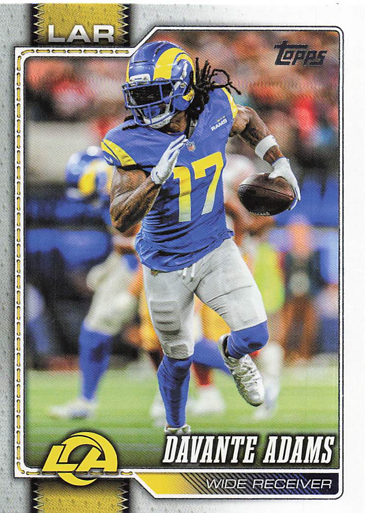 2026 Topps Flagship Football Davante Adams #117