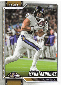 2026 Topps Flagship Football Mark Andrews #15
