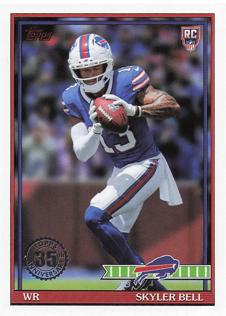 2026 Topps Flagship Football 1991 Topps Football Rookies Skyler Bell #91TR-27