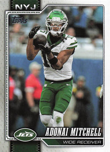 2026 Topps Flagship Football Adonai Mitchell #247