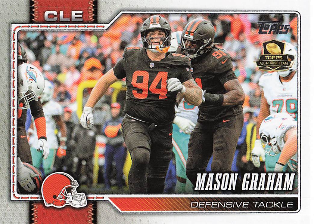 2026 Topps Flagship Football Mason Graham #50