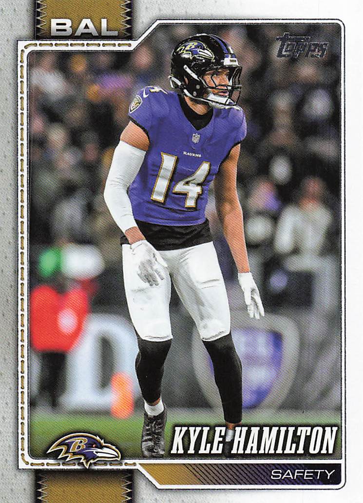 2026 Topps Flagship Football Kyle Hamilton #19