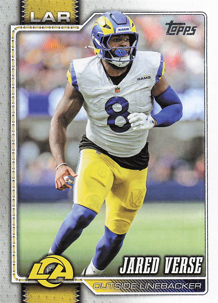 2026 Topps Flagship Football Jared Verse #231