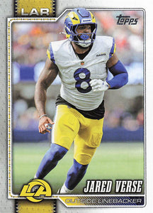 2026 Topps Flagship Football Jared Verse #231