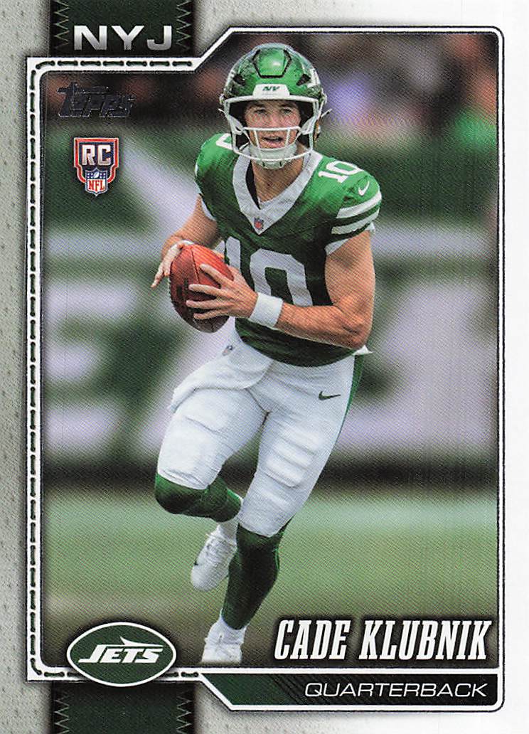 2026 Topps Flagship Football Cade Klubnik #306 RC