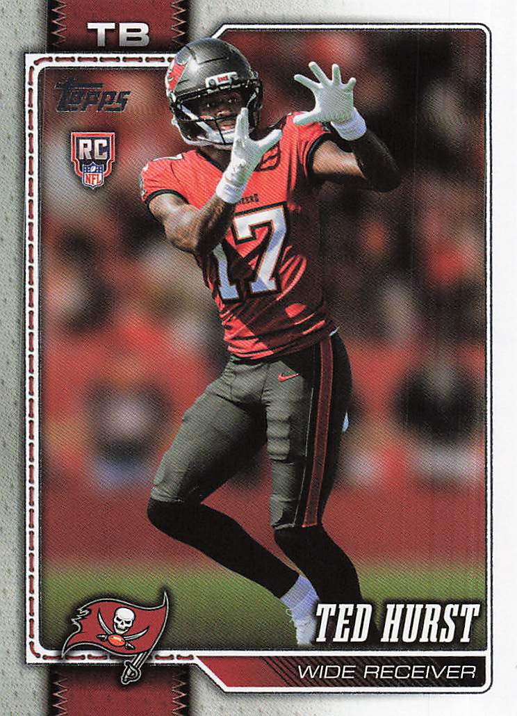 2026 Topps Flagship Football Ted Hurst #335 RC