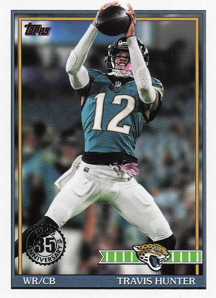 2026 Topps Flagship Football 1991 Topps Football Travis Hunter #91TF-2