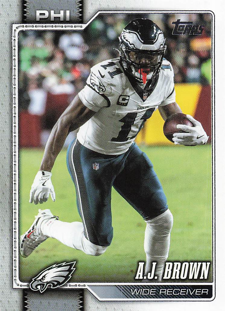 2026 Topps Flagship Football A.J. Brown #169