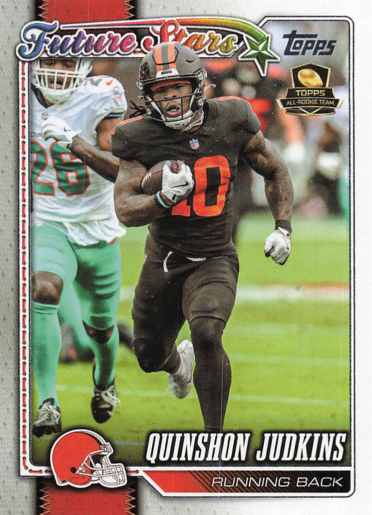 2026 Topps Flagship Football Quinshon Judkins #267