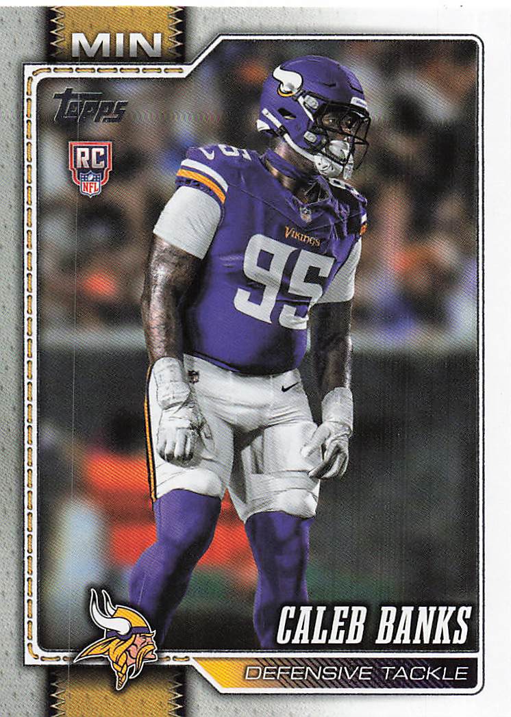2026 Topps Flagship Football Caleb Banks #384 RC