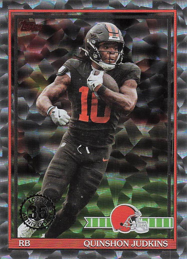 2026 Topps Football 1991 Topps Crackle Quinshon Judkins #91TF-25