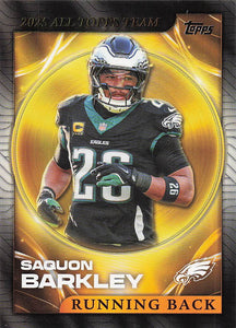 2026 Topps Flagship Football 2025 All Topps Team Saquon Barkley #25ATT-19