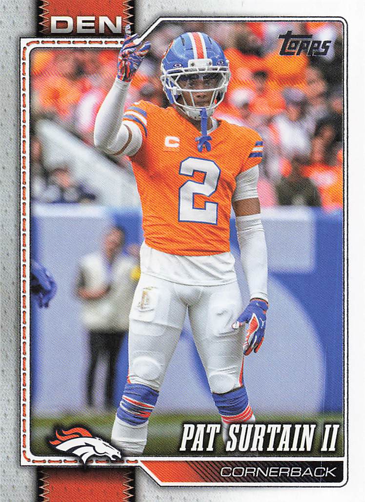 2026 Topps Flagship Football Pat Surtain II #60