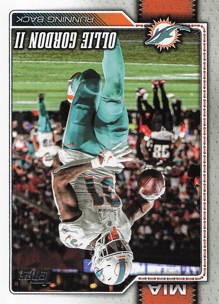 2026 Topps Flagship Football Ollie Gordon II #124