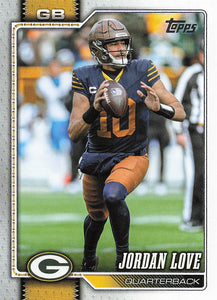2026 Topps Flagship Football Jordan Love #76