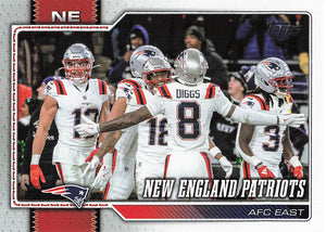 2026 Topps Flagship Football New England Patriots #278