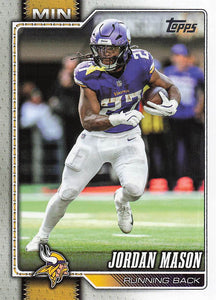 2026 Topps Flagship Football Jordan Mason #130