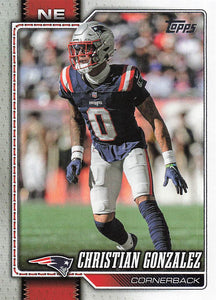 2026 Topps Flagship Football Christian Gonzalez #139
