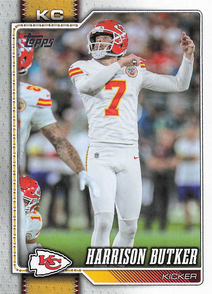 2026 Topps Flagship Football Harrison Butker #98