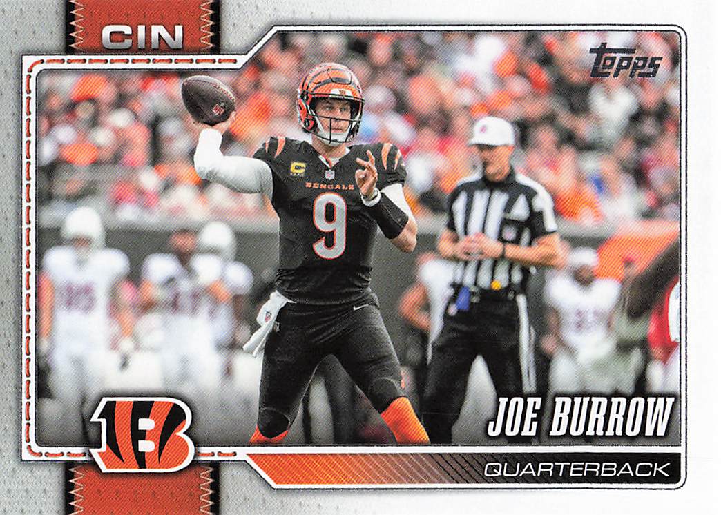 2026 Topps Flagship Football Joe Burrow #40