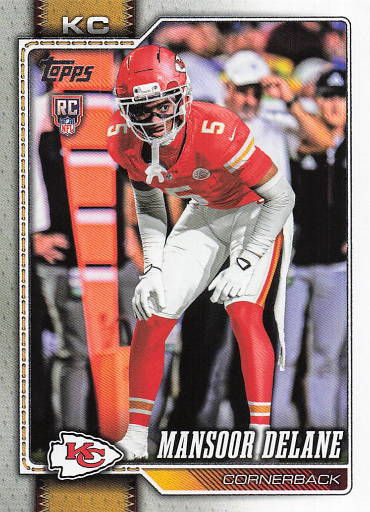 2026 Topps Flagship Football Mansoor Delane #348 RC