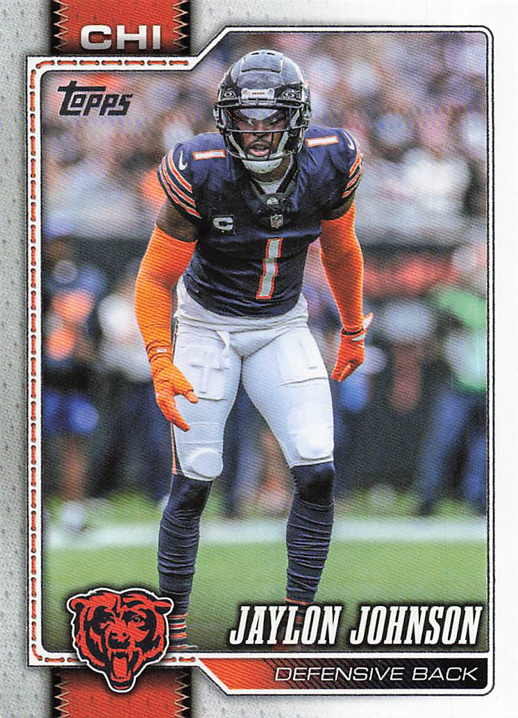 2026 Topps Flagship Football Jaylon Johnson #38