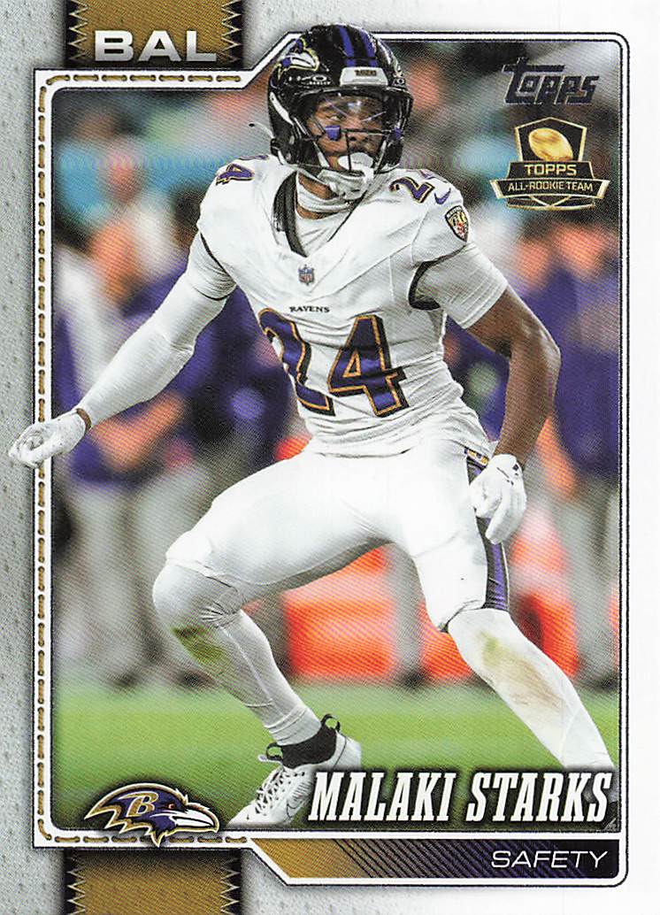 2026 Topps Flagship Football Malaki Starks #207