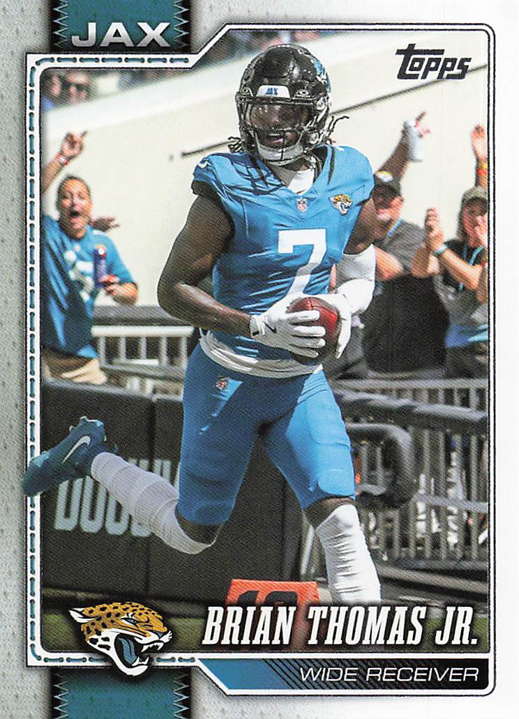 2026 Topps Flagship Football Brian Thomas Jr. #92