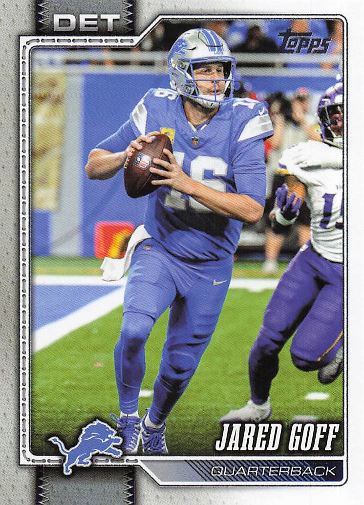 2026 Topps Flagship Football Jared Goff #68