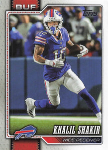 2026 Topps Flagship Football Khalil Shakir #21