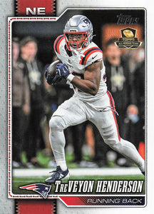 2026 Topps Flagship Football TreVeyon Henderson #135