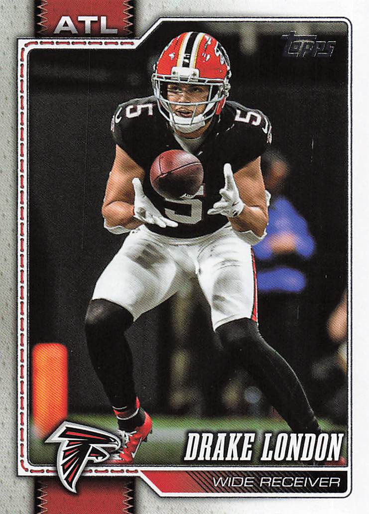 2026 Topps Flagship Football Drake London #11
