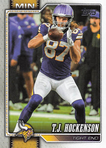 2026 Topps Flagship Football T.J. Hockenson #241