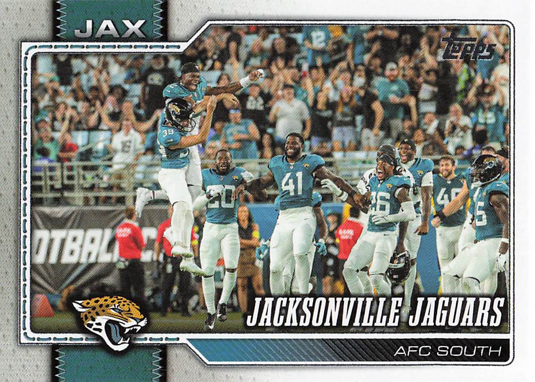2026 Topps Flagship Football Jacksonville Jaguars #274