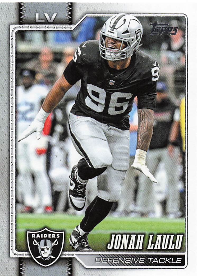 2026 Topps Flagship Football Jonah Laulu #235