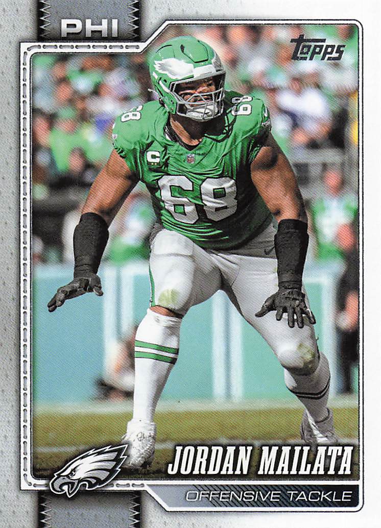 2026 Topps Flagship Football Jordan Mailata #166